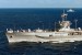 USS Blue Ridge Departs Busan