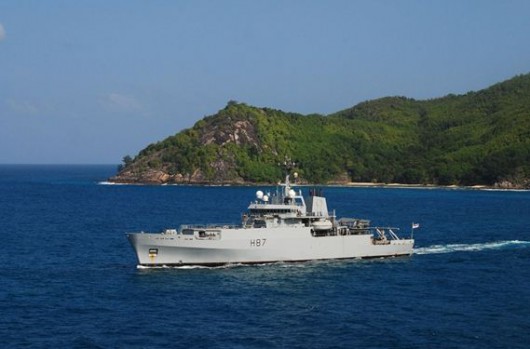 Royal Navy Survey Ship Discovers Underwater Marvel